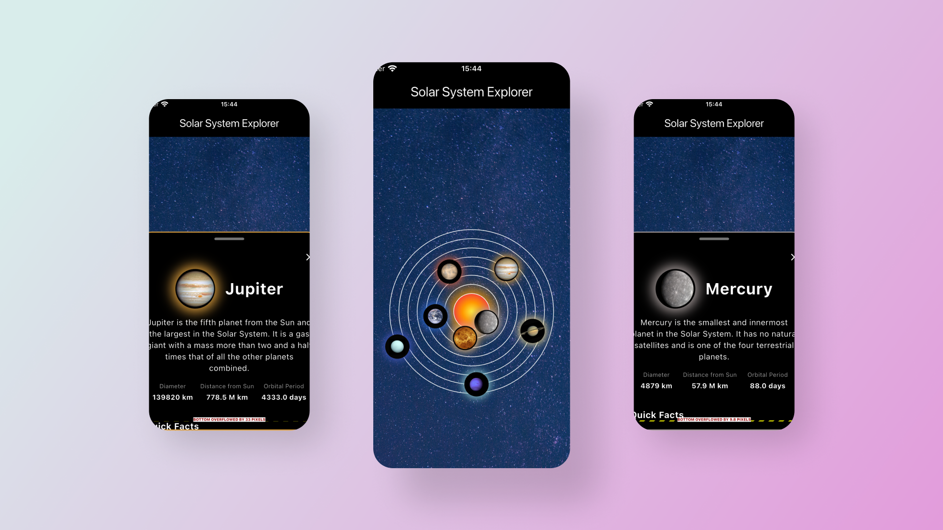 Solar System App